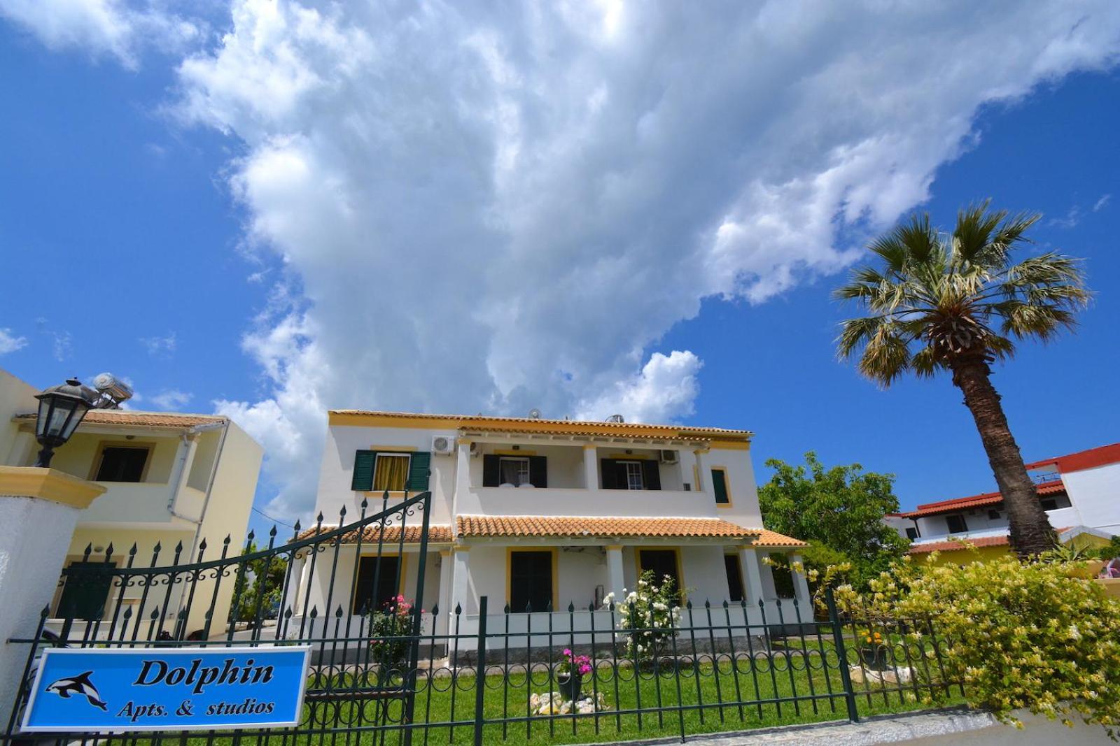 Dolphin Apartments&Studios Rodas Exterior foto